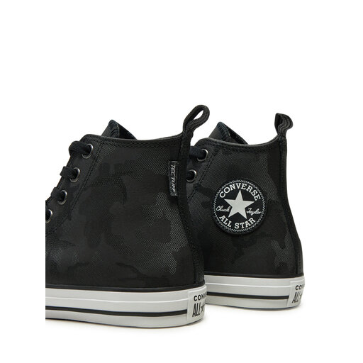 Waterproof converse in black discount