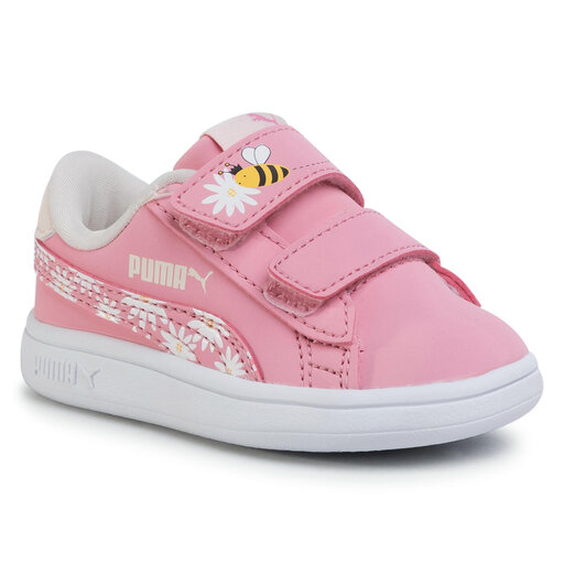 Laisvalaikio batai Puma Smash V2 Bees V Inf 372497 01  Peony/Rosewater/Dandelion/Pw • Www.eavalyne.lt