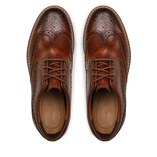 Clarks batcombe wing hotsell dark tan