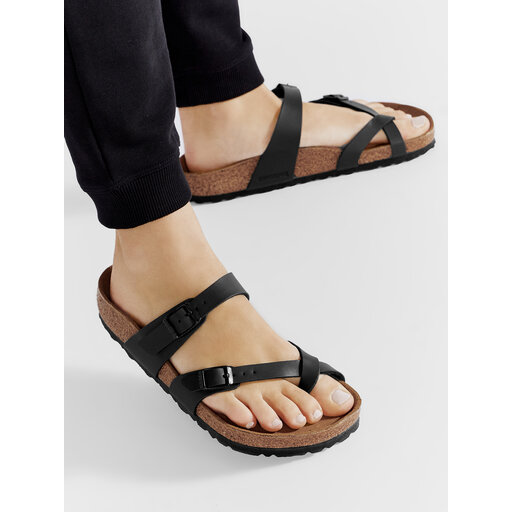 Zehentrenner Birkenstock Mayari 0071791 Schwarz