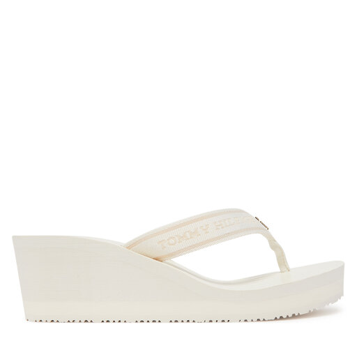 Japonki Tommy Hilfiger Th Stripes Wedge Beach Sandal