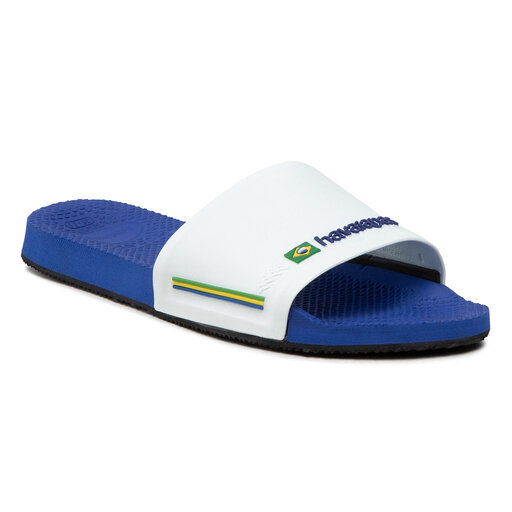 Ciabatte Havaianas Slide Brasil Fc 41426163296 Blue White escarpe