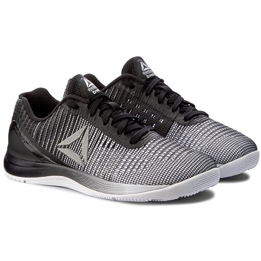Reebok R Crossfit Nano 7 BS8352 White Black Silver Met