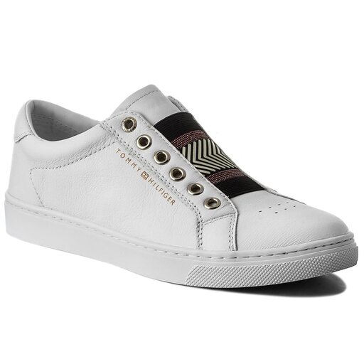 Sneakers aus Stoff Tommy Hilfiger Venus 8 FW0FW02828 WeiB eschuhe