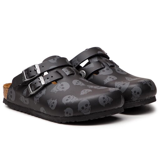 Birkenstock black skull best sale