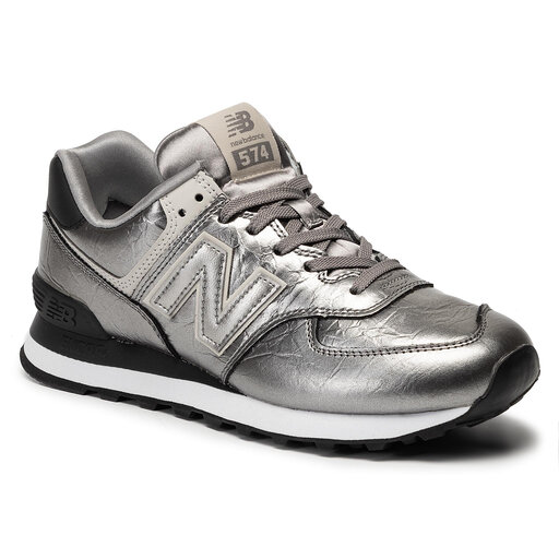 New balance 574 silver metallic store