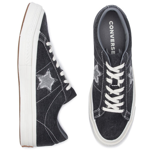Converse one star shop ox black mason egret
