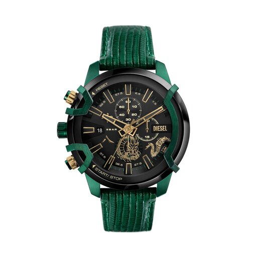 Diesel Uhr Herren GrÃ¼n Diesel Vert Diesel Uhr Damen Gold DZ2221