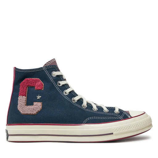 Converse blu scuro sales