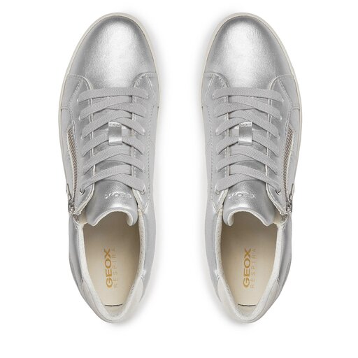 Sneakers Geox D Blomiee D366HE 0AJ22 C0628 Silver Off Wht