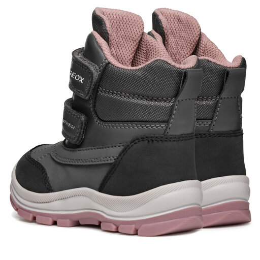 Bottes de neige Geox B Flanfil Girl B Abx B463WD 050FU C9A8F S Gris chaussures