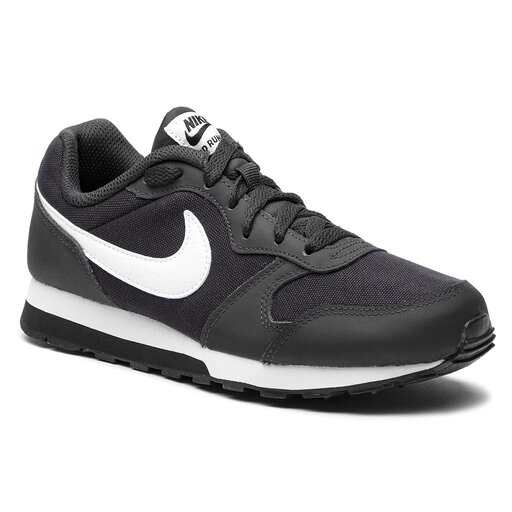Обувь Nike Md Runner 2 (GS) 807316 014 Oil Grey/White/Black • Eobuv.com