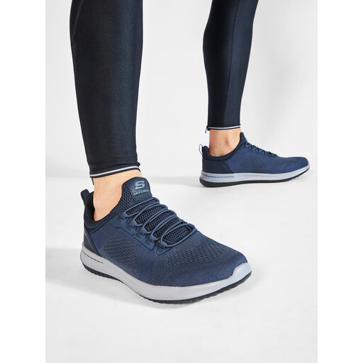 Zapatillas Skechers Brewton 65509 BLU Azul marino zapatos.es