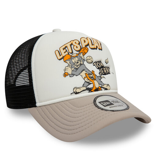 Kepurė su snapeliu New Era Tom & Jerry 9Forty 60595268 Balta
