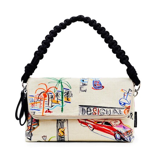Handtasche Desigual 23SAXA87 Écru