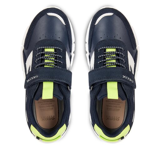 Sneakers Geox J Flexyper Boy J359BA 05422 C0749 M Navy Lime
