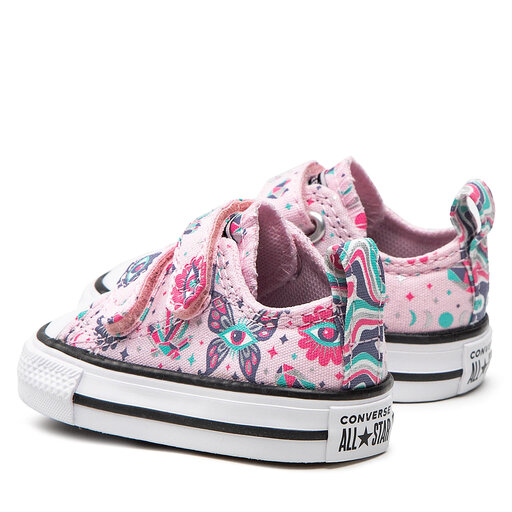 Sneakers Converse Ctas 2V Ox A01677C Pink Foam Slate Lilac
