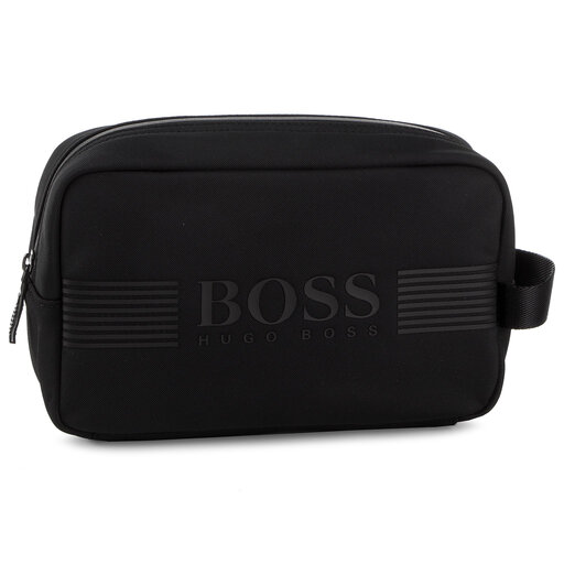 Kosmetiktasche Boss Pixel Washbag 50332714 Schwarz