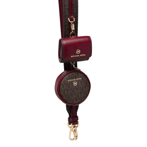 Kabelka MICHAEL Michael Kors Jet Set Charm 32F1GT9C6C Bordová