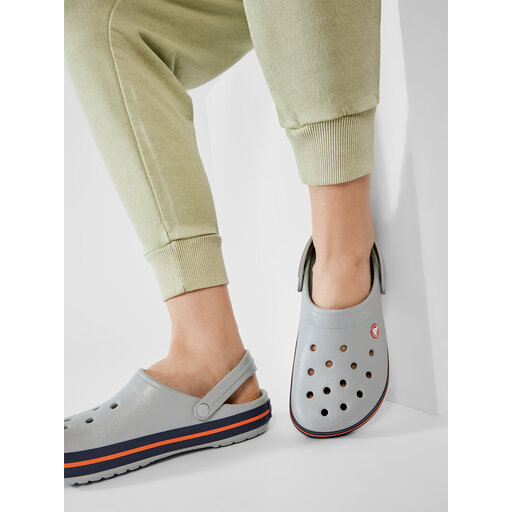 crocband clog light grey