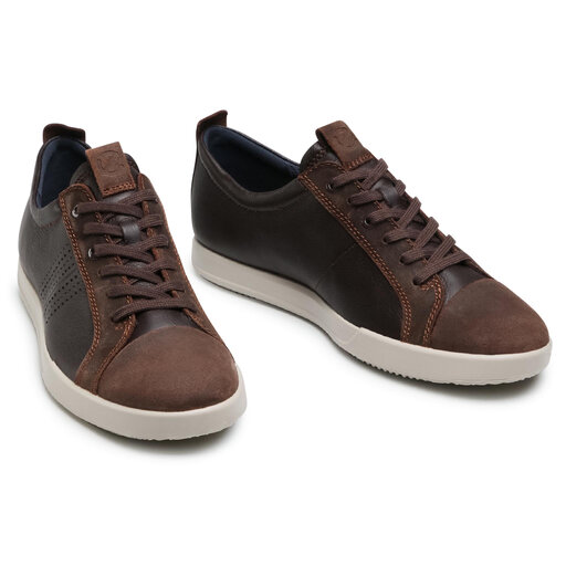 Sneakersy ECCO Collin 2.0 53620451869 Br zowy eobuwie .pl