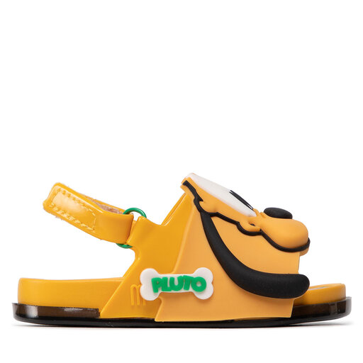 Sandalias Melissa Mini Melissa Beach Slide Sanda 33395 Amarillo zapatos.es