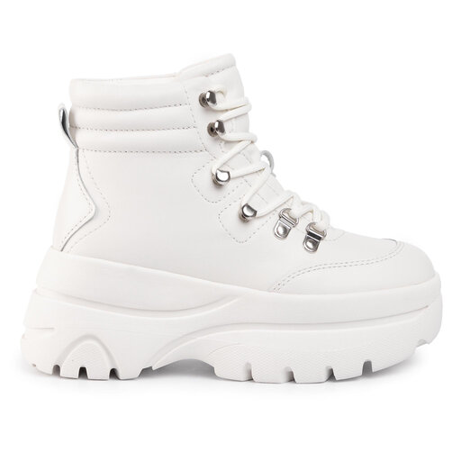 Stiefeletten Steve Madden Husky SM11000665 03001 107 White Leather