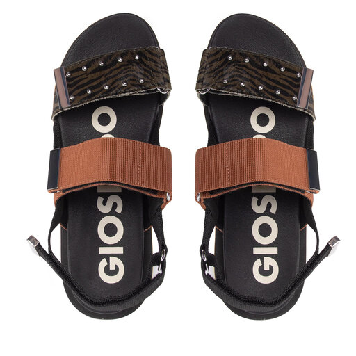 Sandały Gioseppo Minneola 65508 Czarny | eobuwie.com.pl