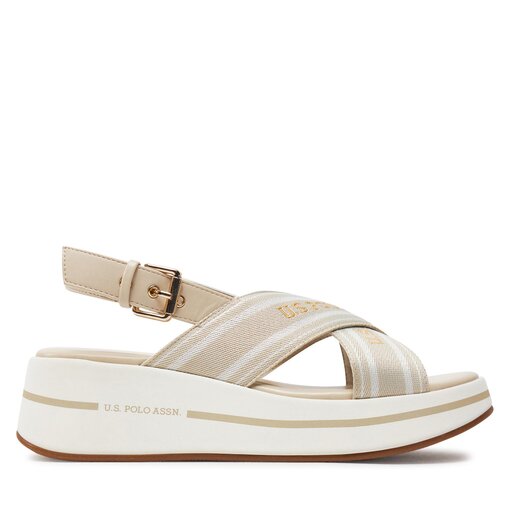 Sandalias Polo Glory008 Écru