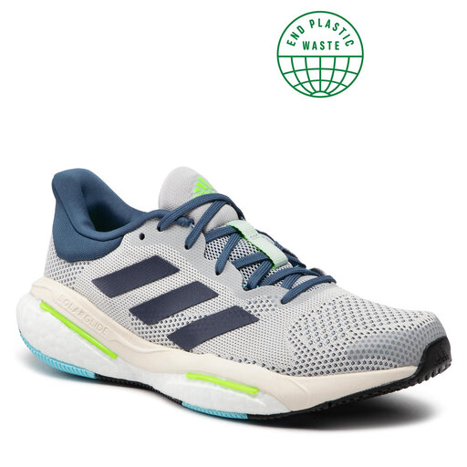 Pantofi adidas Solar Glide 5 M GX6705 Dash Grey/Shadow Navy/Solar Green â¢ Www.epantofi.ro