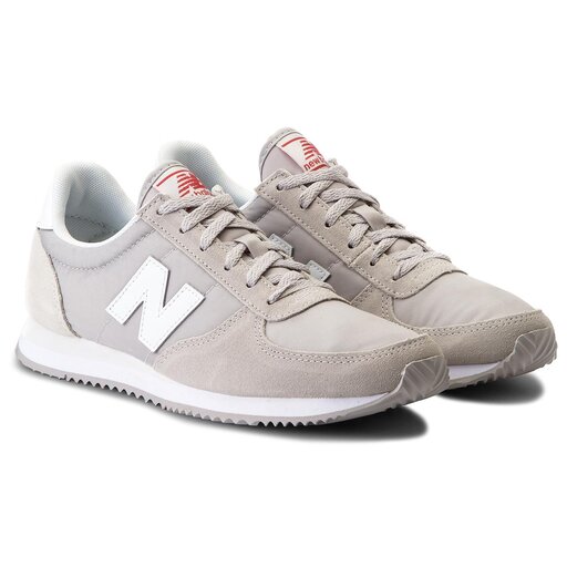 Sneakersy New Balance WL220RL Szary eobuwie .pl