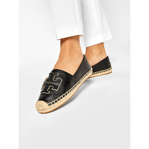 tory burch ines espadrille black