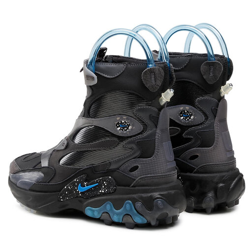 nike react black blue