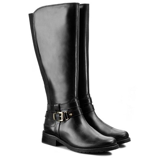 Csizma Clarks Nessa Abbey 261130415 Black Leather ecipo.hu
