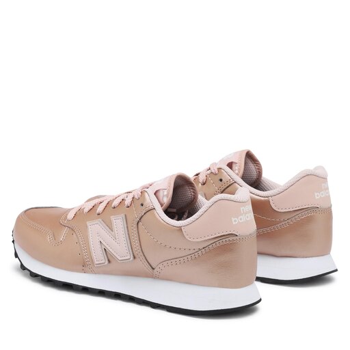 New balance 574 pink gold online