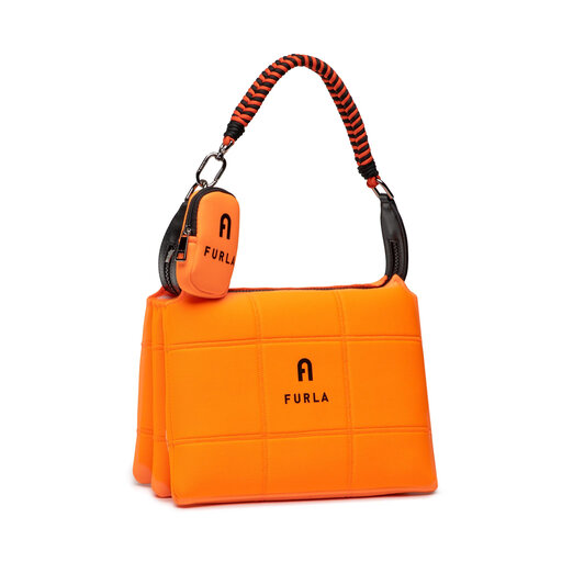 超極上品 グレンフェル ダッフル ムーアブルック グレー×オレンジ サイズ38 Сумка Furla Piuma WB00319-BX0893-ARL00-1-057-20-CN-B Оранжевий