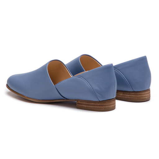 Clarks pure outlet tone blue leather