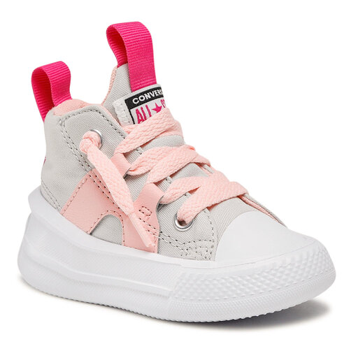 Trampki Converse Ctas Ultra Mid 772788C Szary eobuwie .pl