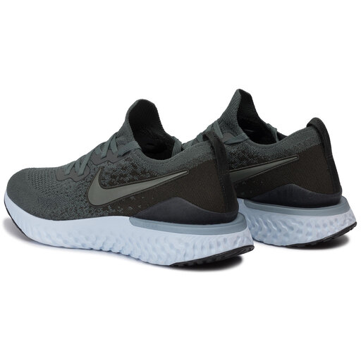 Chaussures de running Nike Epic React Flyknit 2 BQ8928 301 Vert chaussures