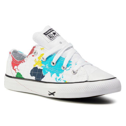 Sportbačiai Converse Ctas Ox 668458C White/University • Www.eavalyne.lt