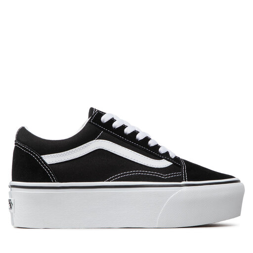 Ladies black vans shop