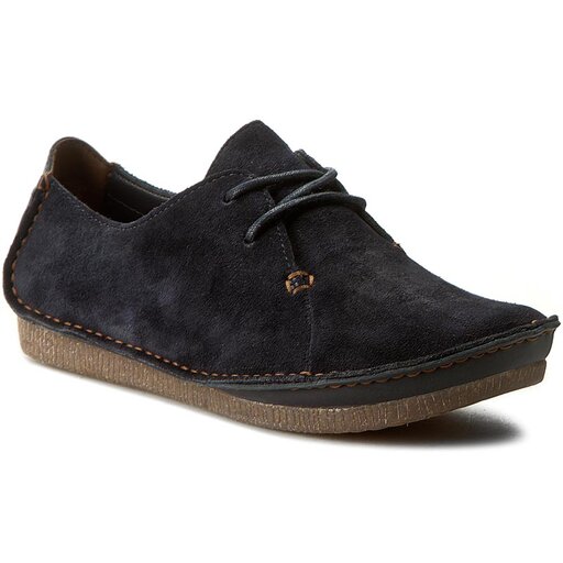 Clarks janey mae navy discount