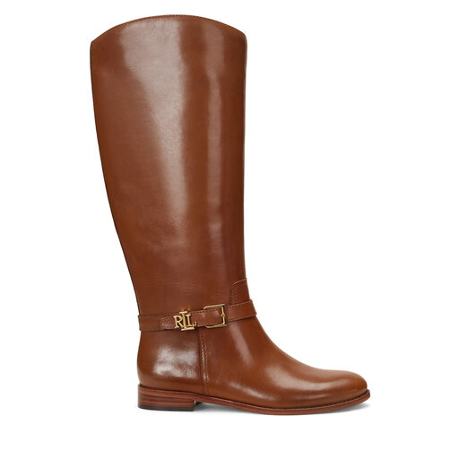 Bottes cavalieres Lauren Ralph Lauren 802937804002 Marron