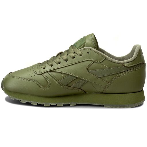 Zapatos Reebok Cl Leather BD1322 Green •