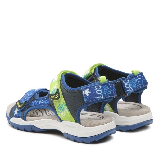 Sandales Geox J Borealis Boy J350RB01454C0749 D Bleu marine chaussures
