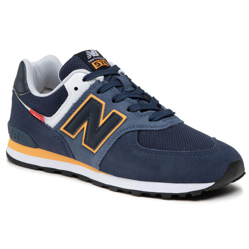 New balance bleu marine et jaune shop