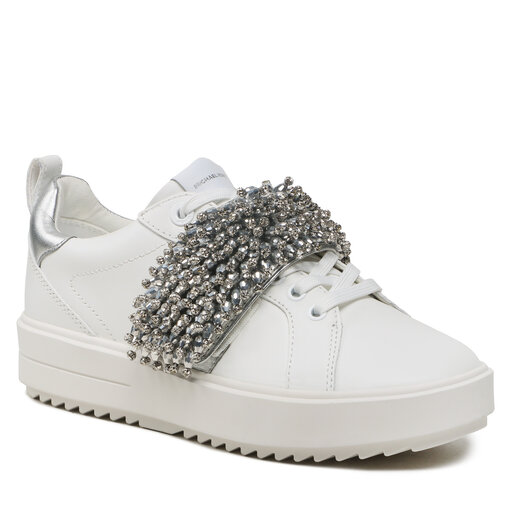 Sneakers MICHAEL Michael Kors Emmett Strap Lace Up 43S3EMFS3L Silver