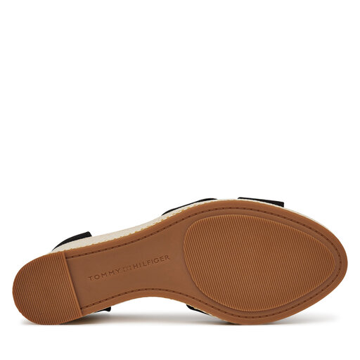 Sandały Tommy Hilfiger Flag High Wedge Espad Crisscross