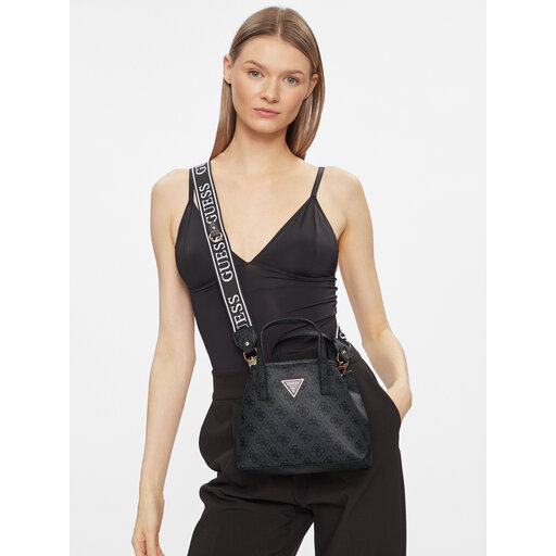 Latona Guess Kleine Tasche Schwarz Guess LATONA MINI TOTE Schwarz - Main Image