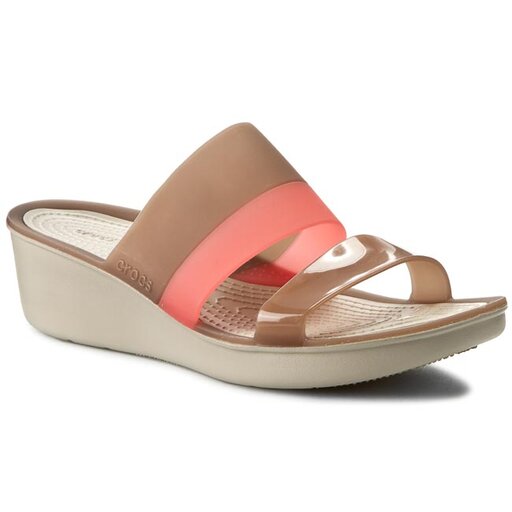 Crocs colorblock sale wedge